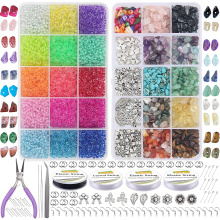 Amazon Hot Selling 9000 PCS Glass Seed Beads